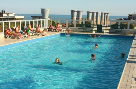 Residence Delle Terme Бибионе Екстериор снимка